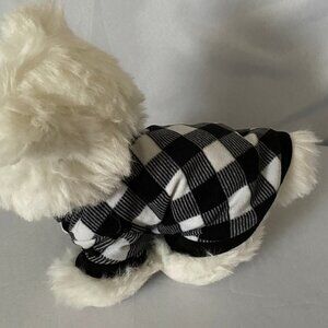 Pet Buffalo Print Fleece Pajamas